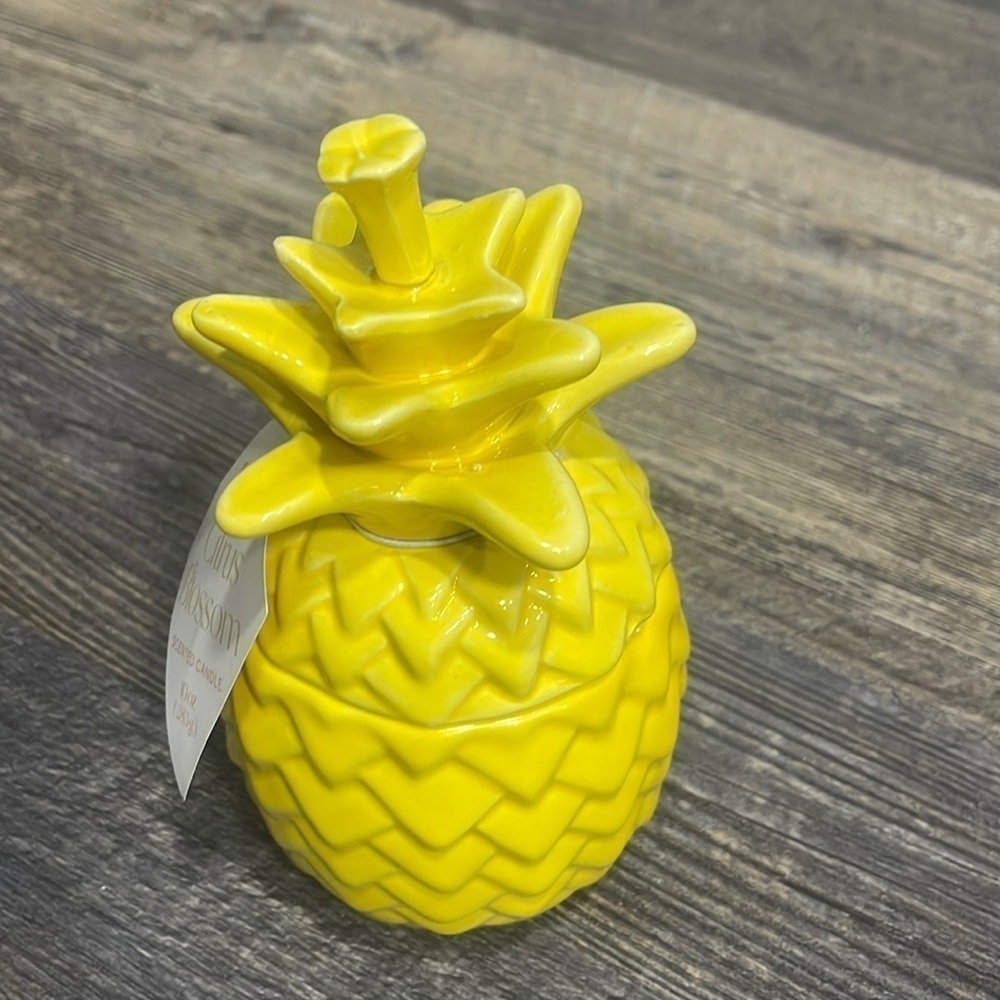 Citrus blossom Pineapple candle